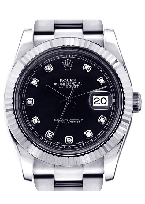 datejust rolex white gold men|rolex datejust 41mm white gold.